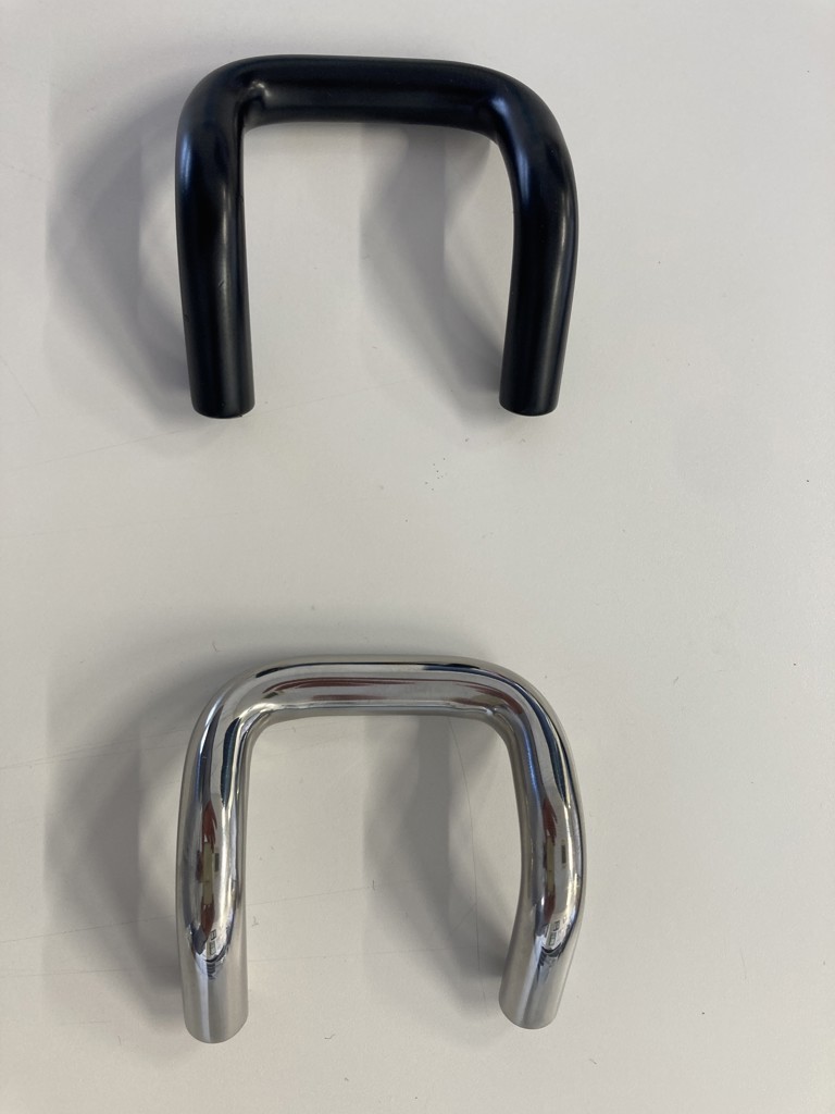 栃木屋EC_ステンレス丸棒取手（傾斜型）: 取手・ハンドル