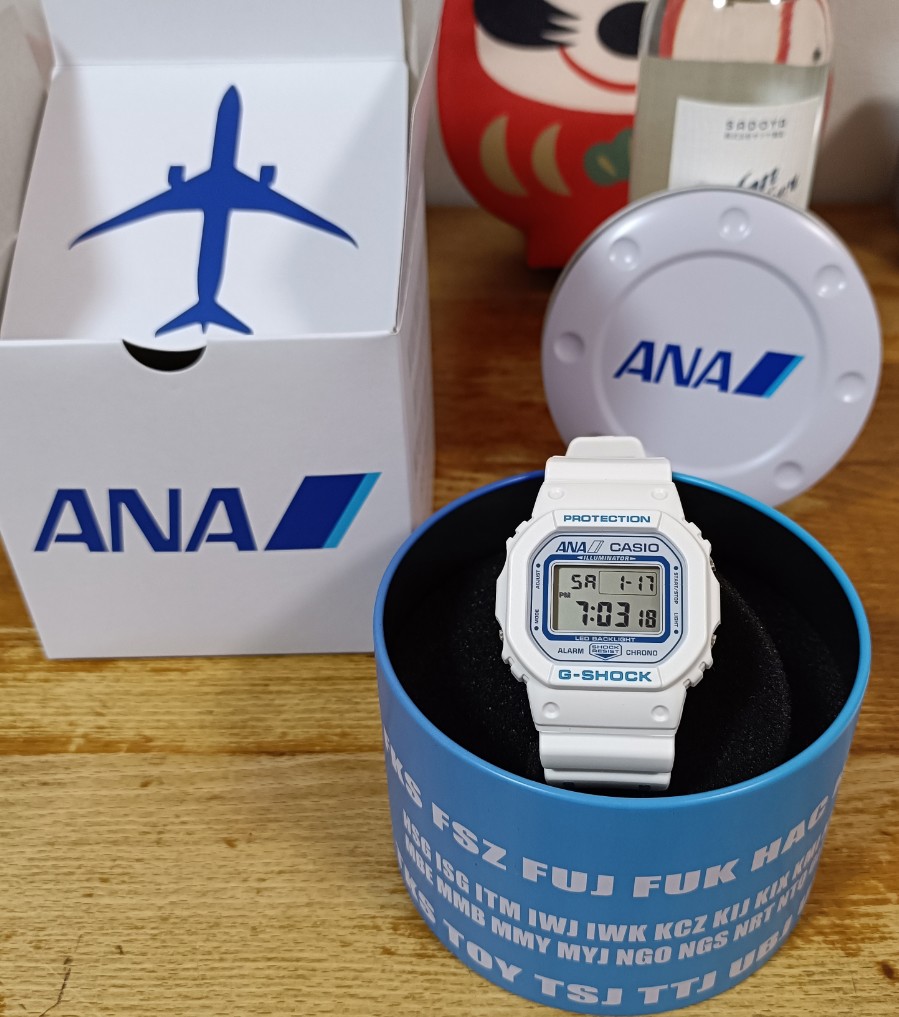 ANAオリジナル＞G-SHOCK for ANA オリジナルモデル