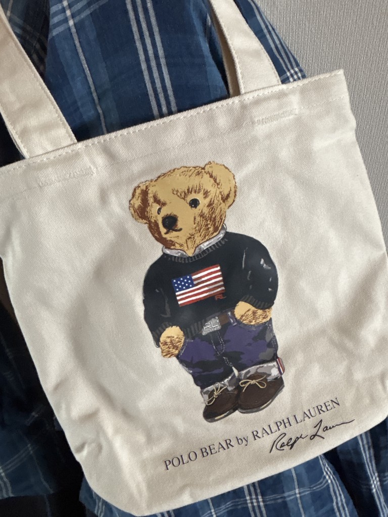 ポロラルフローレン POLO RALPH LAUREN BEAR TOTEトートバッグ 9AR021