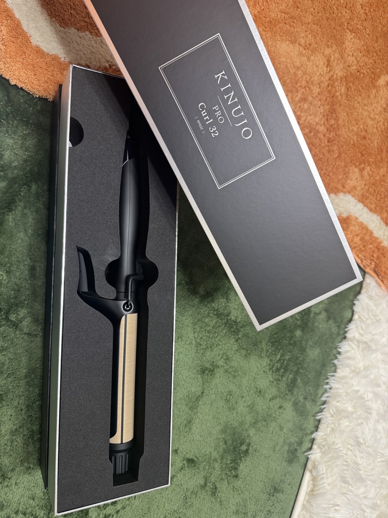 絹女 ヘアアイロン コテ 32mm カールアイロン pro KP032 KINUJO