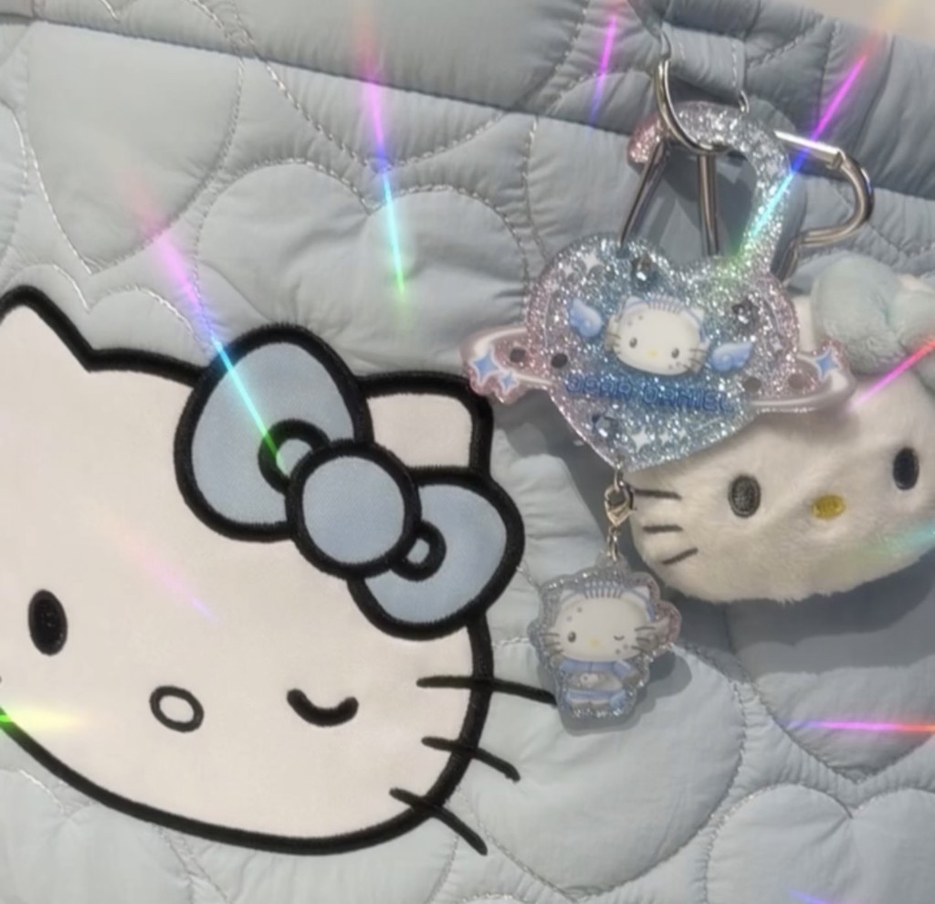ハローキティ ハートキルティングトートバッグ(バッグ) │sanrio house