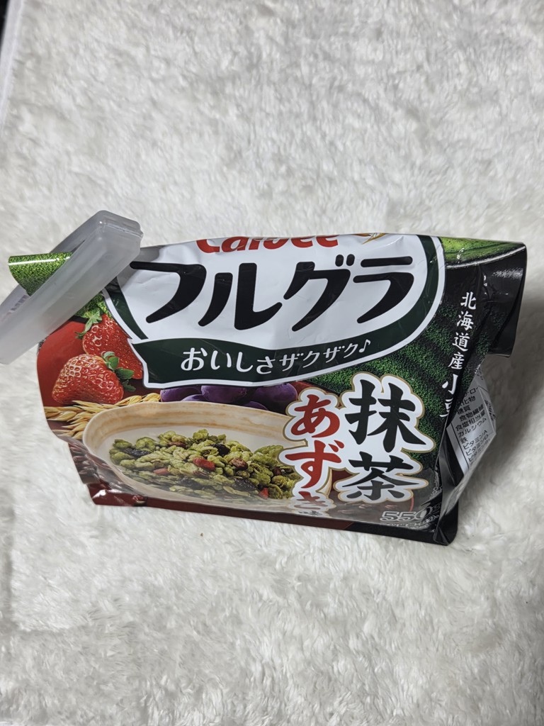 フルグラ 抹茶あずき味(550g)のレビュー/クチコミ - カルビーマルシェ