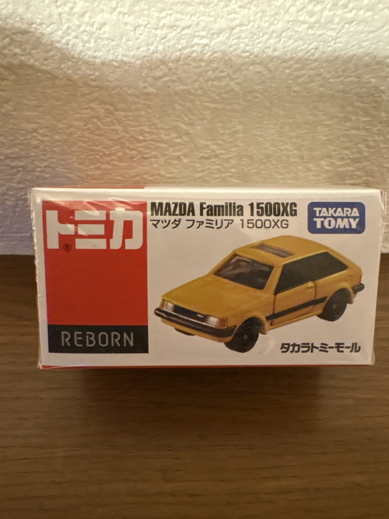 トミカ REBORN マツダ ファミリア 1500XG 36個 タカラトミーモールオリジナル トミカREBORN マツダ ファミリア 1500XG