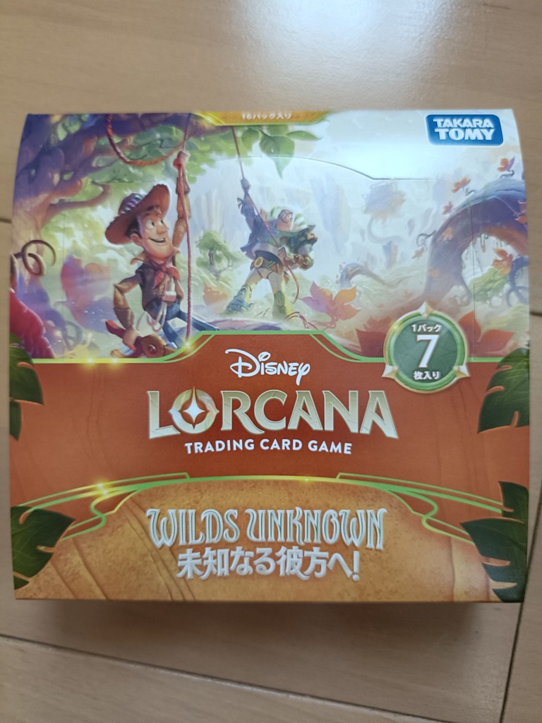 Disney ・Lorcana TCG Japanese Edition Booster Pack WILDS UNKNOWN