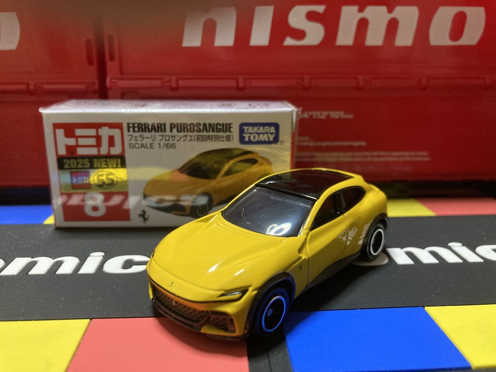 トミカ No.8 フェラーリ プロサングエ （初回特別仕様）｜トミカ