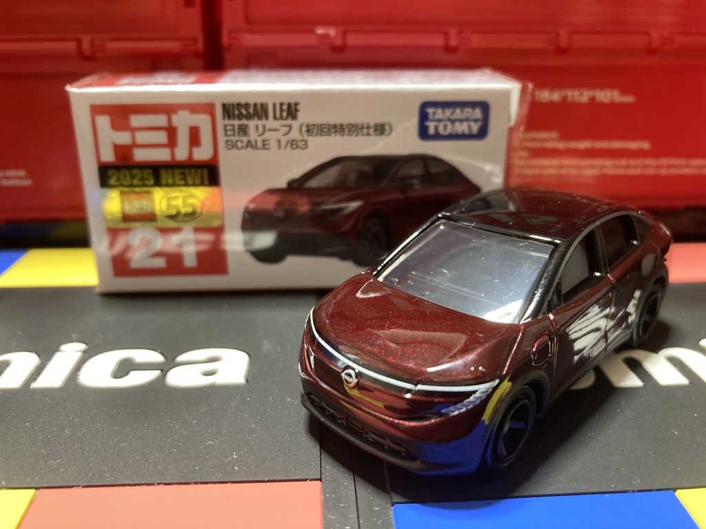 トミカ No.21 日産 リーフ(初回特別仕様)｜トミカシリーズ No.1～No