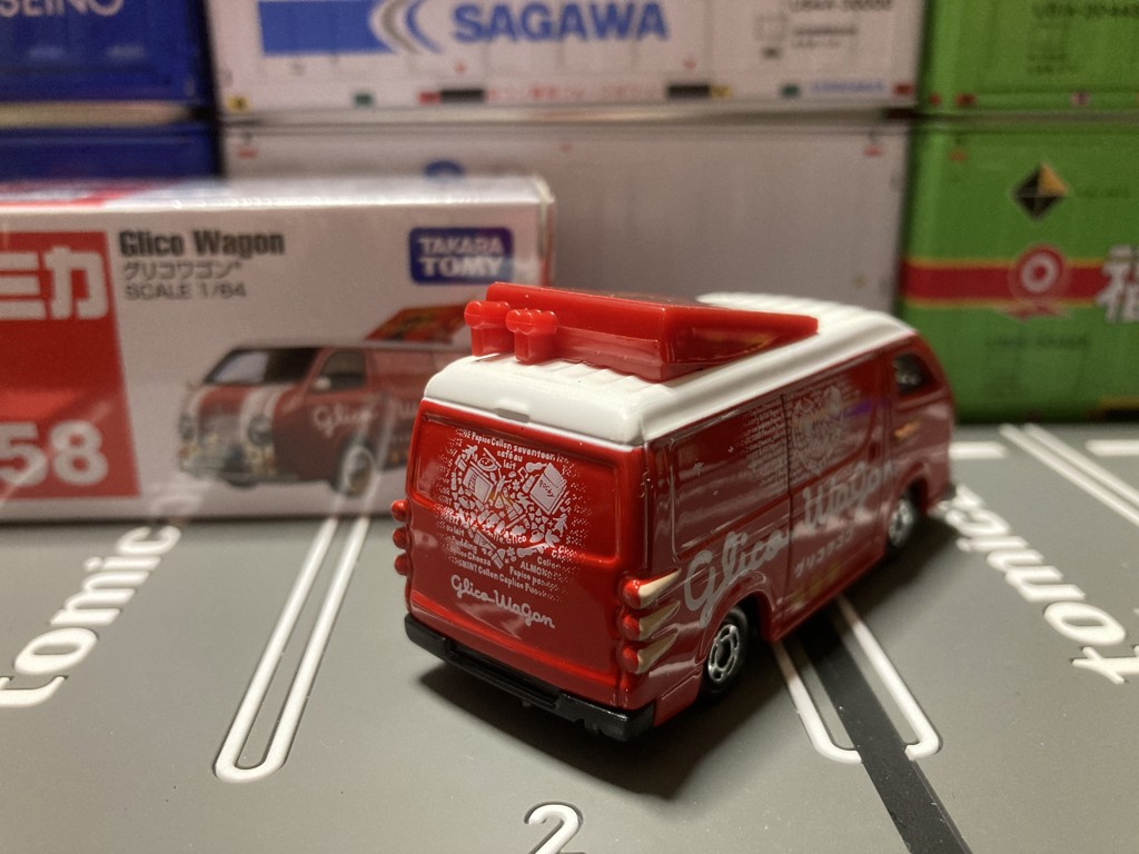 TOMICA No.58 Glico Wagon (Box)| TOMICA Series No.1~No.120|Limited