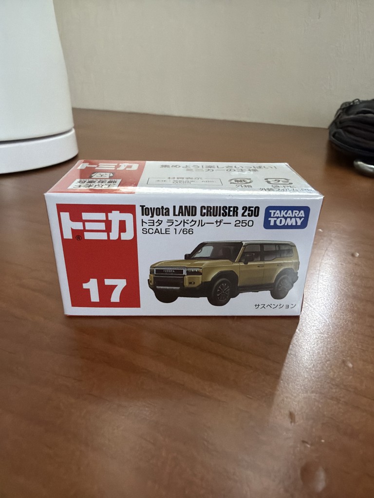 TOMICA No.17 Toyota Land Cruiser 250| TOMICA Series No.1~No.120