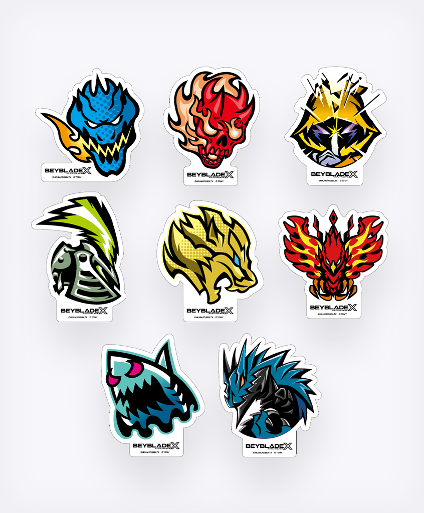 メタルファイトベイブレード タカラトミー ステッカーシート 15枚セット＋１枚 img_001.png