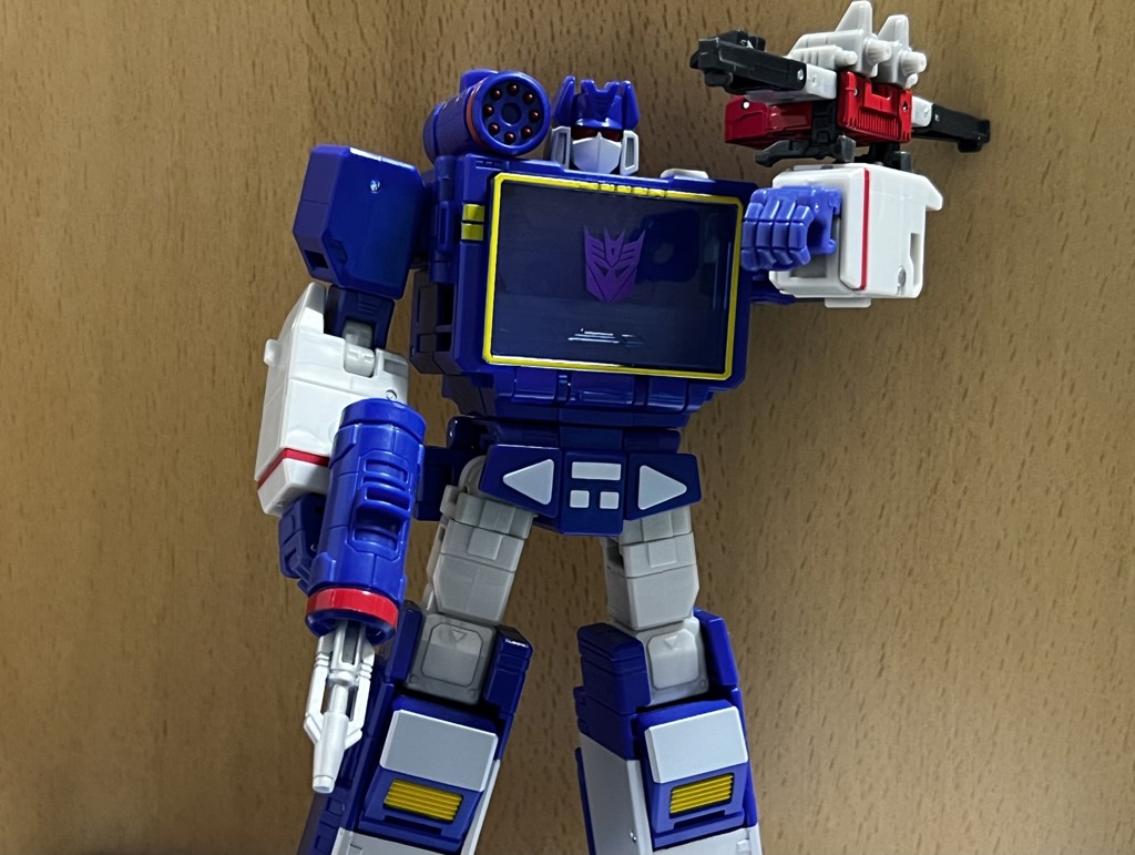 初回特典付き 非正規 トランスフォーマー サウンドウエーブ風 フラッグシップサウンドウェーブ