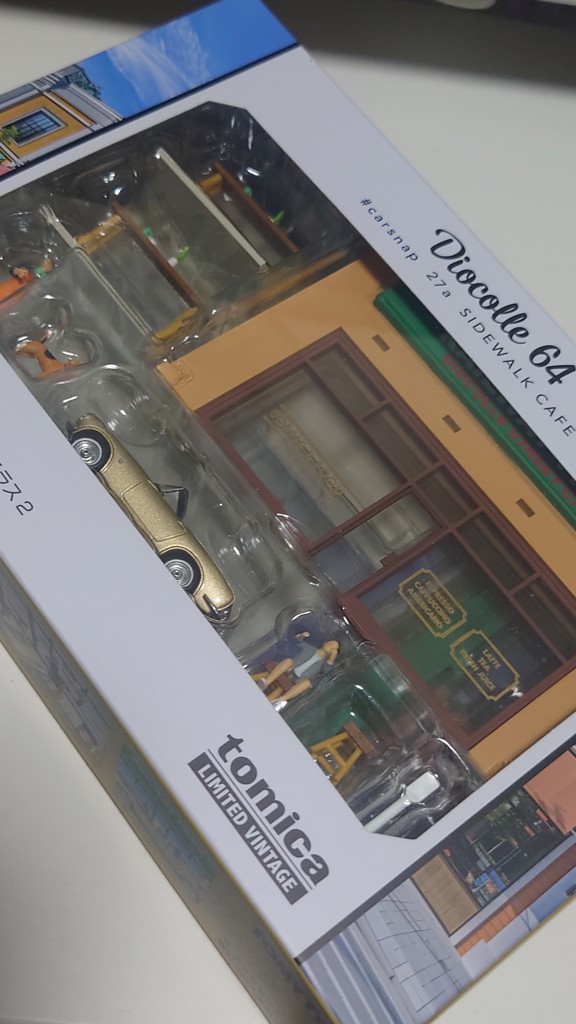 ジオコレ64 ＃カースナップ27a カフェテラス2｜トミカリミテッド