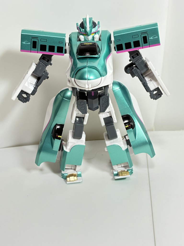 Shinkansen Transforming Robo SGX01 Shinkalion E5 Hayabusa