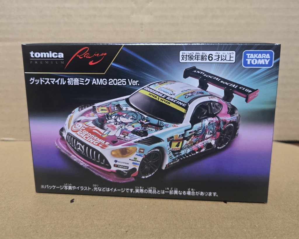 トミカプレミアムRacing グッドスマイル 初音ミク AMG 2025 Ver