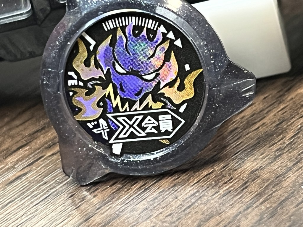BEYBLADE X CX-00 ロックチップ/ドラン クリアブラックVer. and