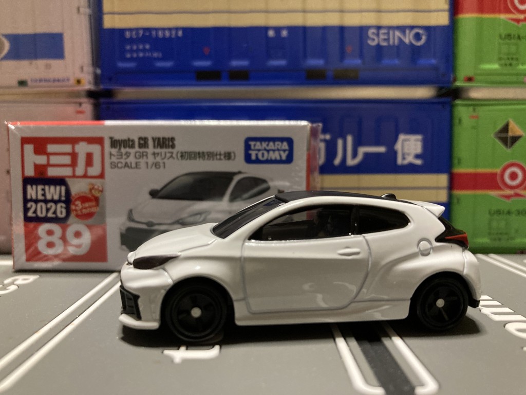 トミカ No.89 トヨタ GR ヤリス(初回特別仕様)｜トミカシリーズ No.1