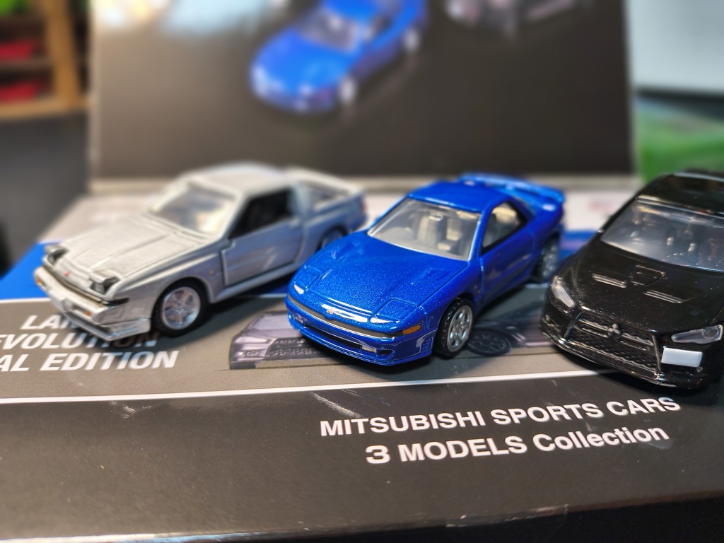 トミカプレミアム MITSUBISHI SPORTS CARS 3 MODELS Collection