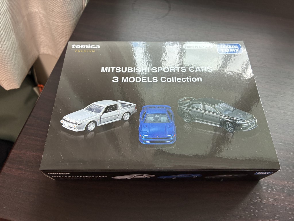 トミカプレミアム MITSUBISHI SPORTS CARS 3 MODELS Collection