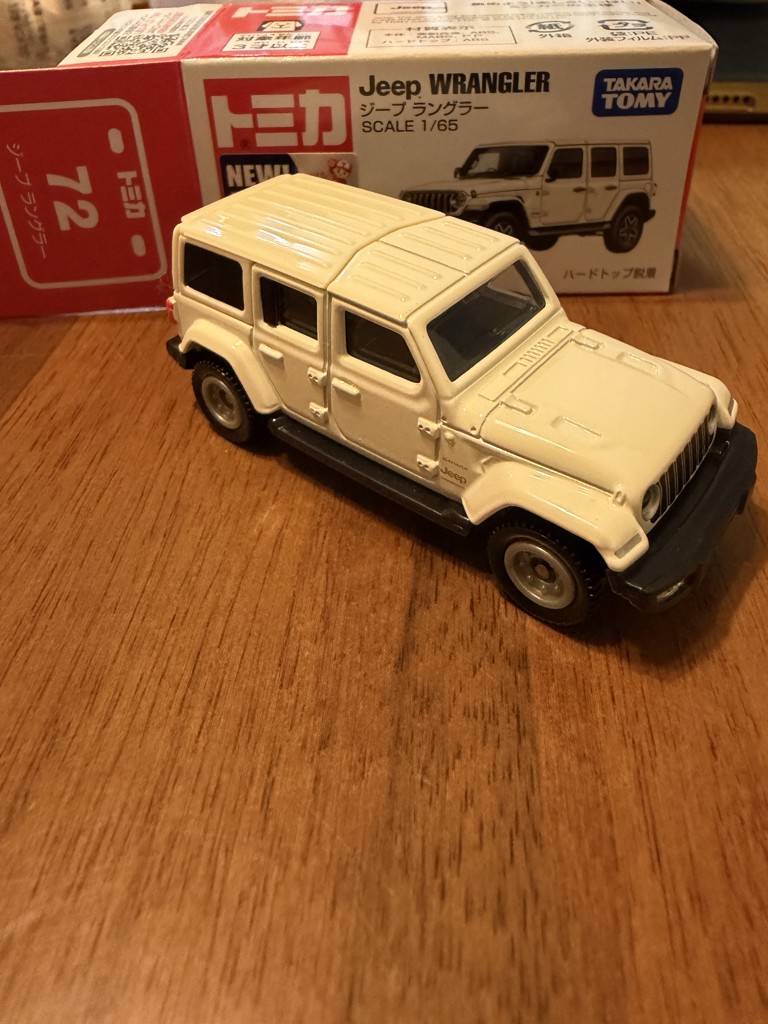TOMICA No.72 Jeep Wrangler| TOMICA Series No.1~No.120|Limited