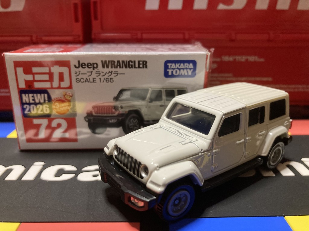 TOMICA No.72 Jeep Wrangler| TOMICA Series No.1~No.120|Limited