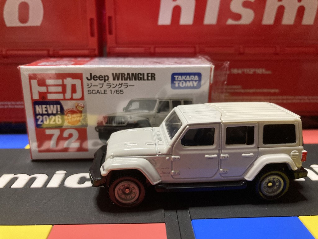 TOMICA No.72 Jeep Wrangler| TOMICA Series No.1~No.120|Limited