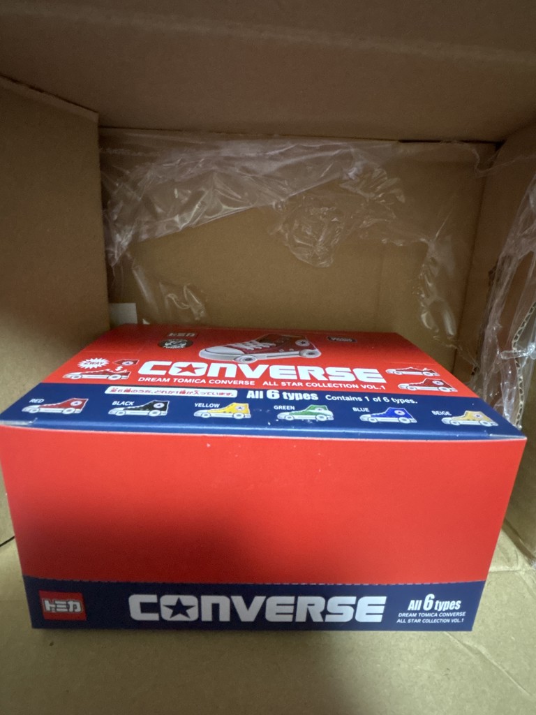 DREAM TOMICA CONVERSE ALL STAR COLLECTION VOL.1 DP-BOX｜ドリーム