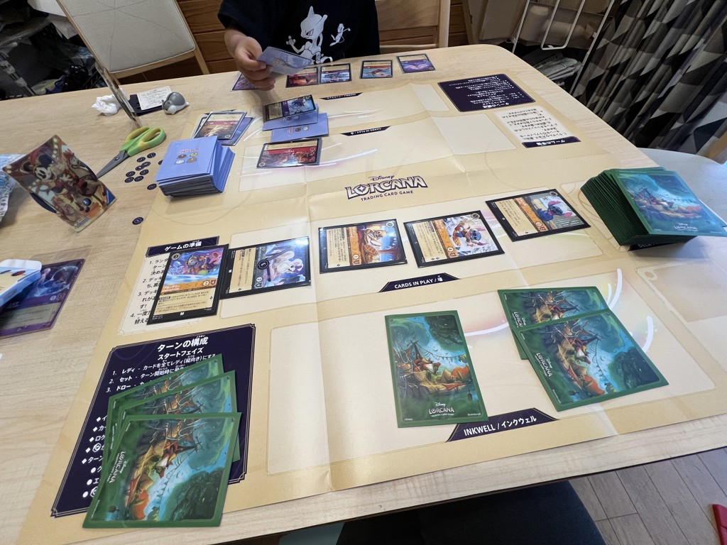 ディズニー・ロルカナ・TCG 日本語版 構築済みデッキ ここからはじまる