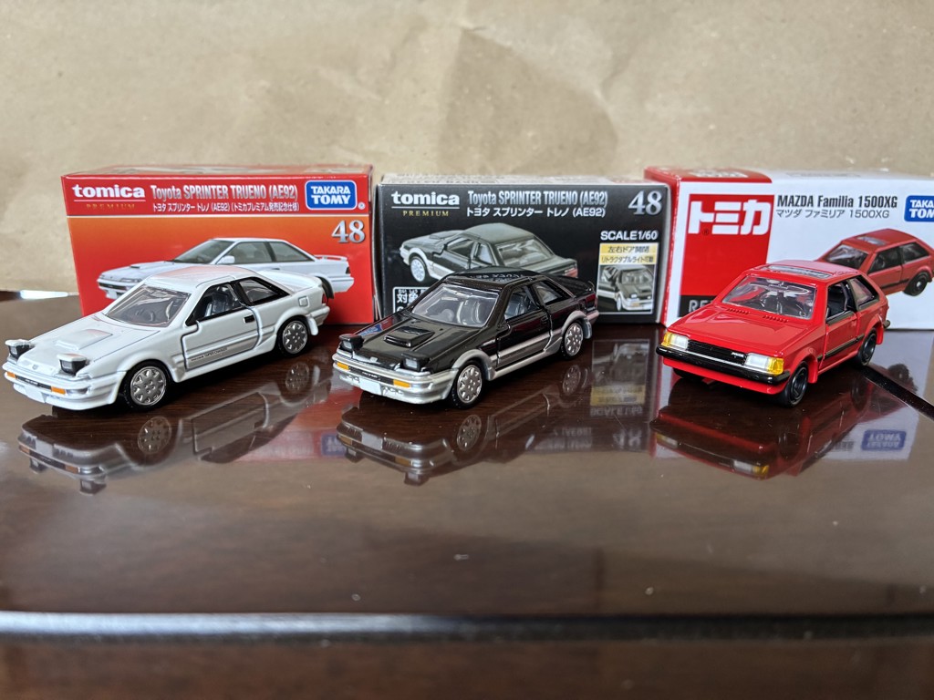 トミカプレミアム 48 トヨタ スプリンター トレノ (AE92)｜トミカ