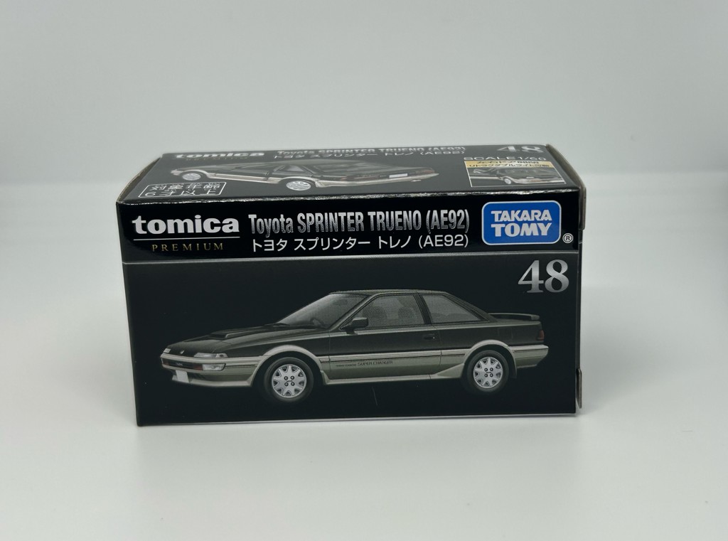 トミカプレミアム 48 トヨタ スプリンター トレノ (AE92)｜トミカ