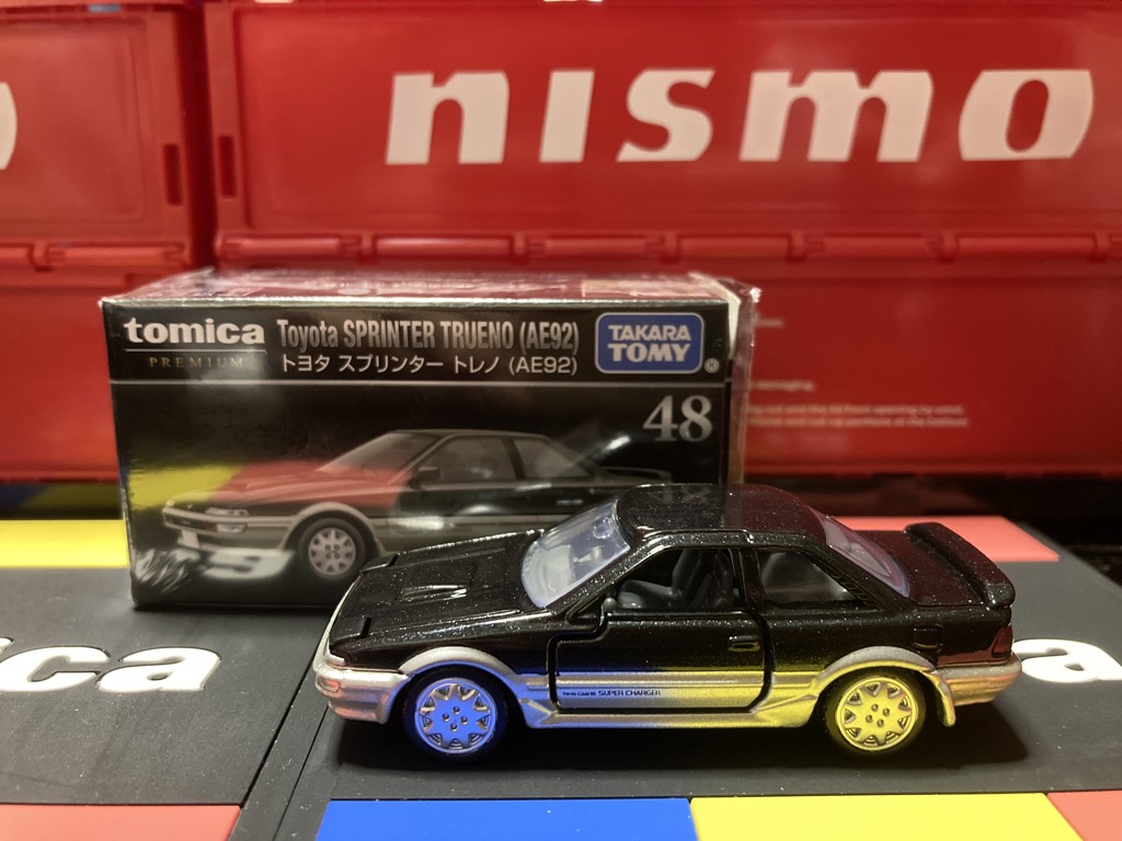 トミカプレミアム 48 トヨタ スプリンター トレノ (AE92)｜トミカ