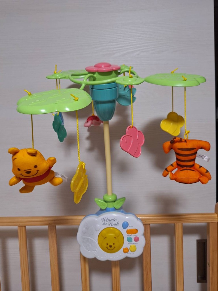 えらべる回転 6WAYジムにへんしんメリー プラス くまのプーさん
