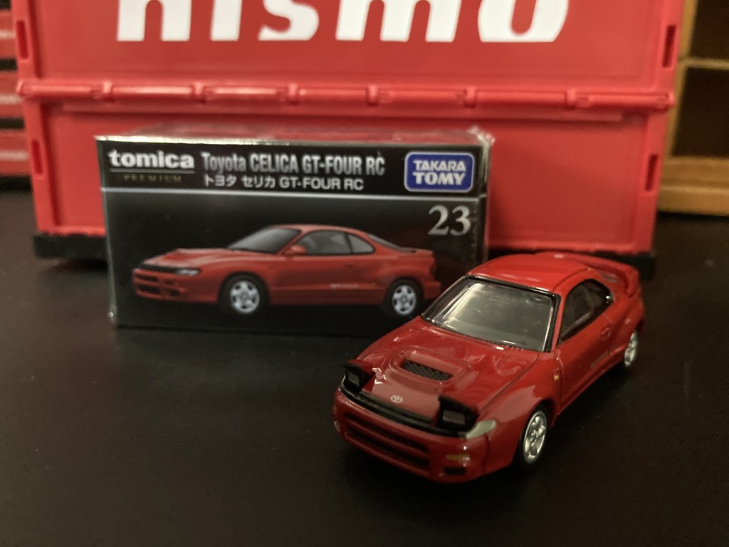TOMICA Premium 23 Toyota Celica GT-FOUR RC| TOMICA Premium|Limited
