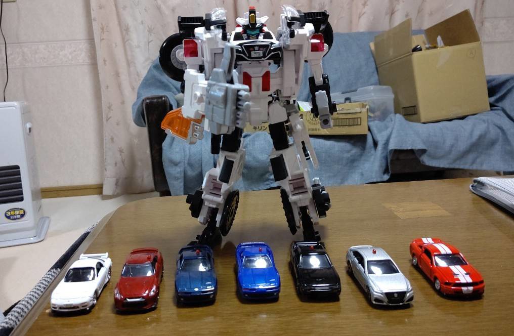 トミカ ジョブレイバー TJBDX ライジングポリスブレイバー デカライド