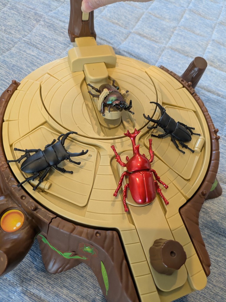 赤い昆虫フィギュア アニア 昆虫大決戦スタジアム｜アニア アニマルアドベンチャー｜限定品