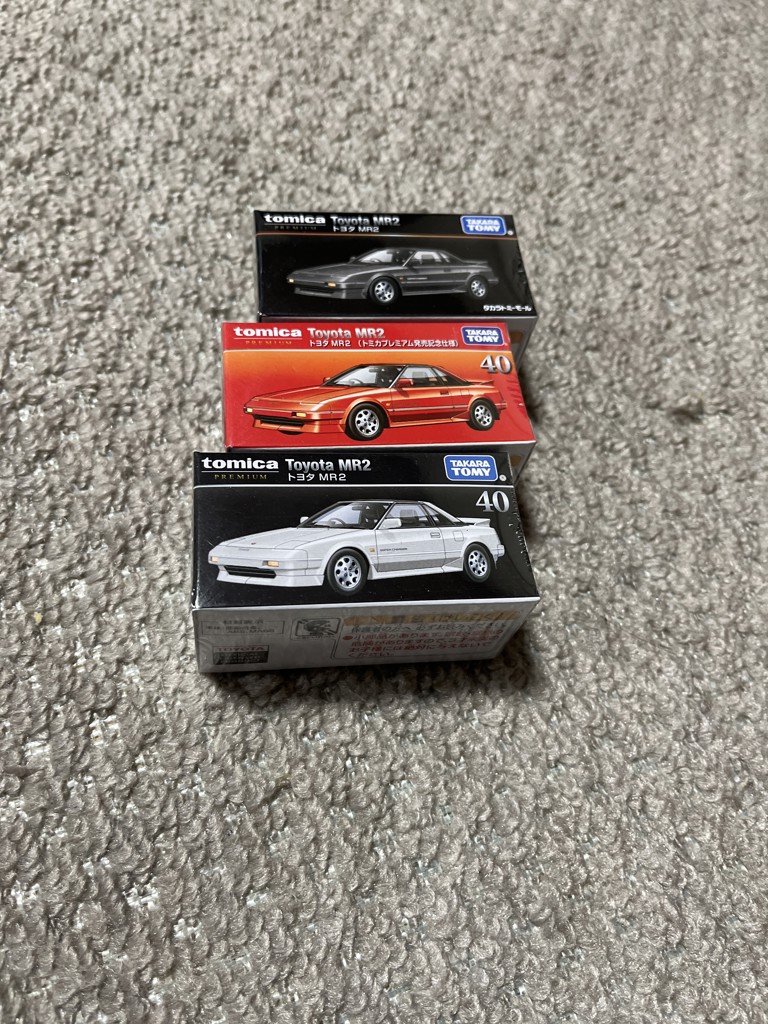 タカラトミーモールオリジナル トミカプレミアム トヨタ MR2