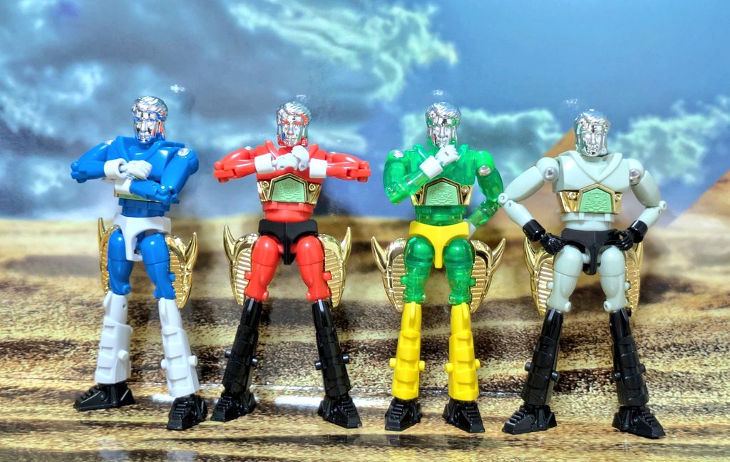 国内:タカラトミーモール限定 LEGACYSOUL ミクロマン コマンド2号4体