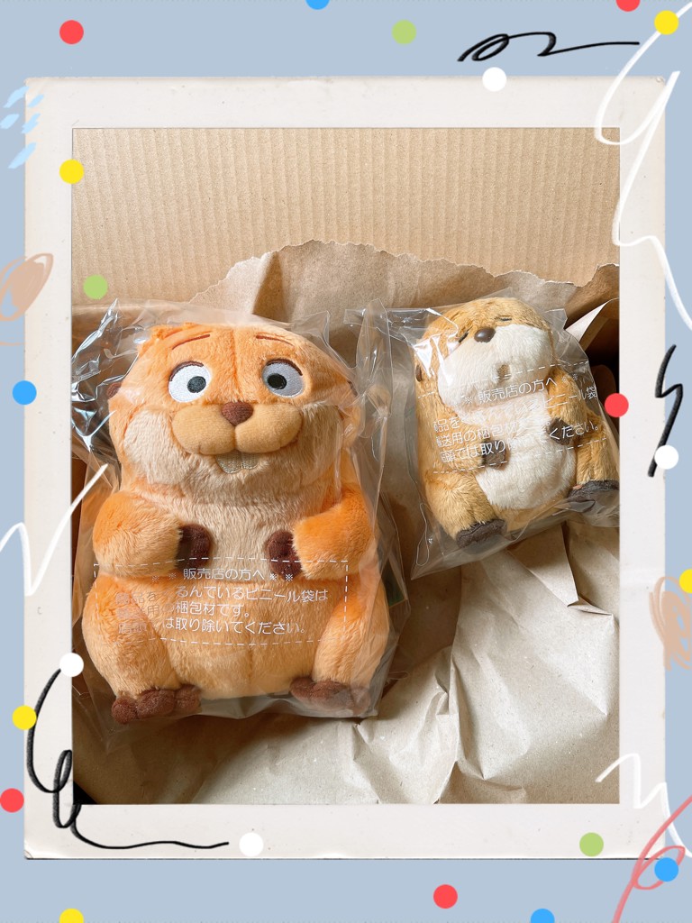ピクサーキャラクター 私がビーバーになる時 ボールチェーンマスコット