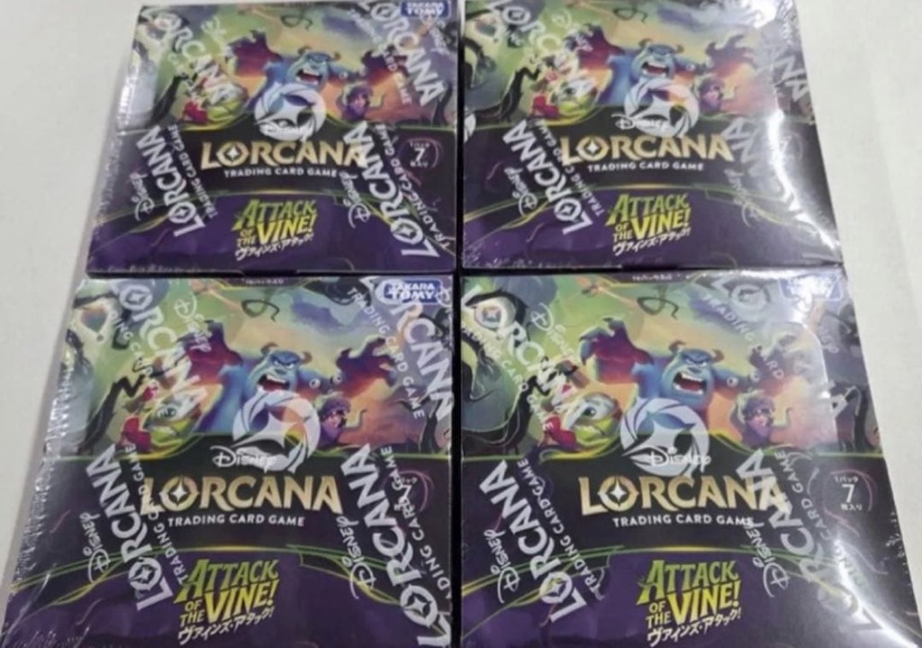 Box Sale] Disney ・Lorkana TCG Japanese Version Booster Pack Vines