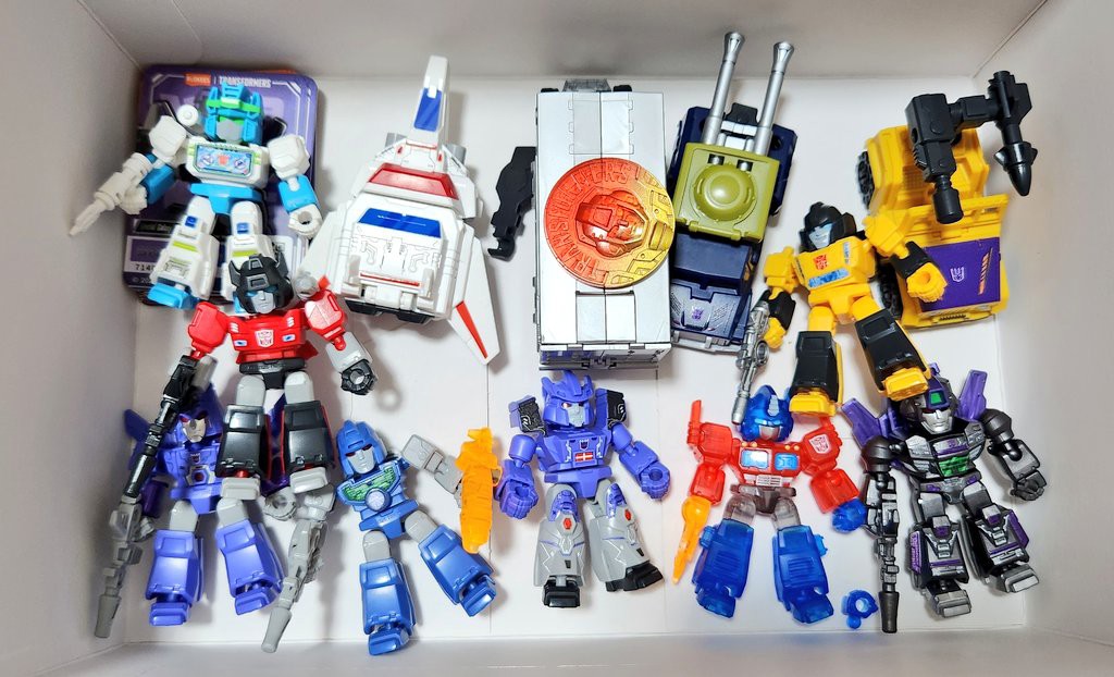 数量限定】トランスフォーマー ブロッキーズ ディフェンダー Vol.4～6