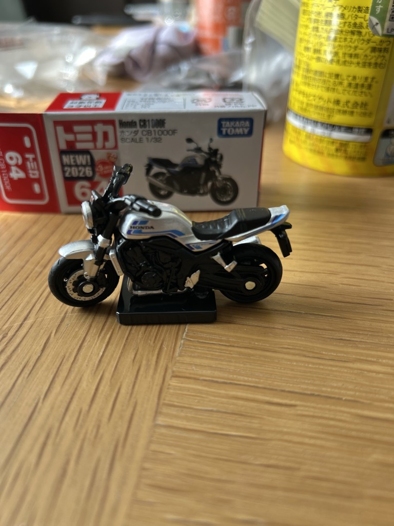 TOMICA No.64 Honda CB1000F| TOMICA Series No.1~No.120|Limited
