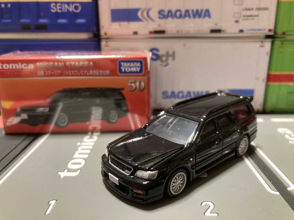 トミカプレミアム 50 日産 ステージア (トミカプレミアム発売記念仕様
