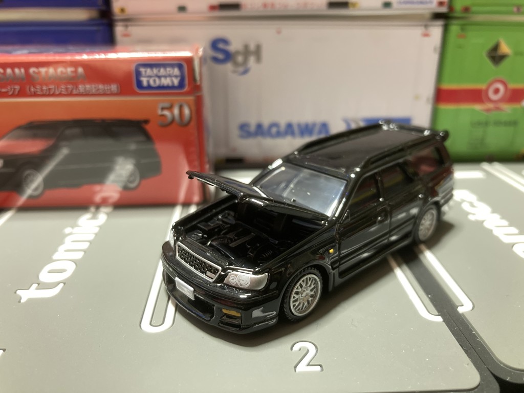 トミカプレミアム 50 日産 ステージア (トミカプレミアム発売記念仕様
