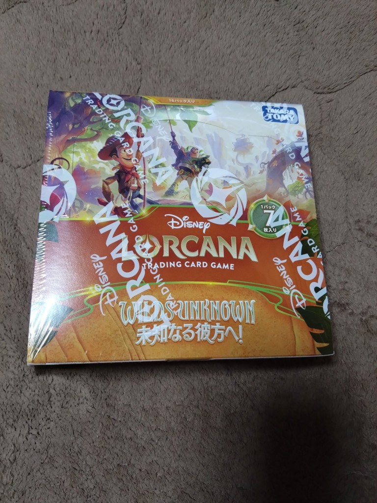 BOX販売】ディズニー・ロルカナ・TCG 日本語版 ブースターパック WILDS