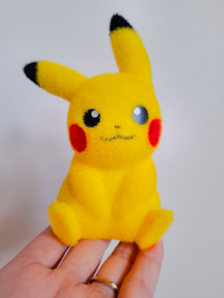 ポケットモンスター てのひらピカチュウ ぽけふわ｜ポケモン グッズ