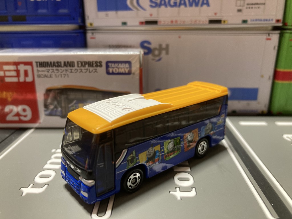 トミカ No.29 トーマスランドエクスプレス 箱｜トミカシリーズ No.1