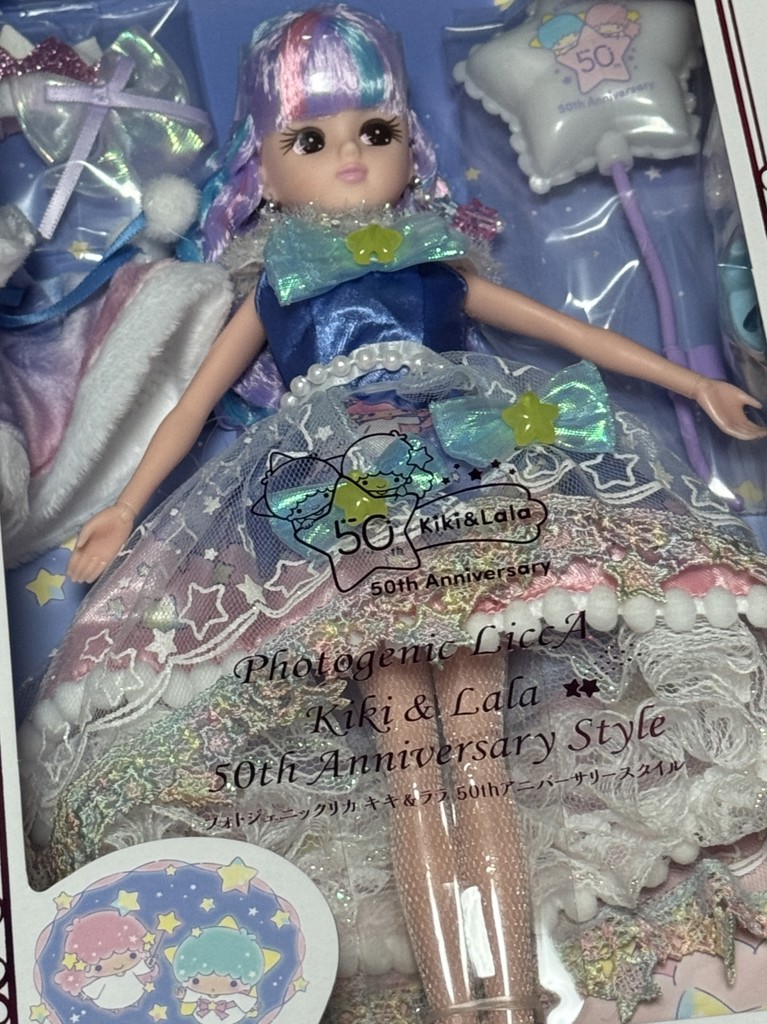 ポリシー　2点　お人形さん⭐︎ フォトジェニックリカ キキ+ララ 50thアニバーサリースタイル｜フォト