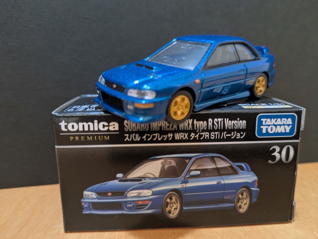 TOMICA Premium 30 Subaru Impreza WRX Type R STi Version | TOMICA