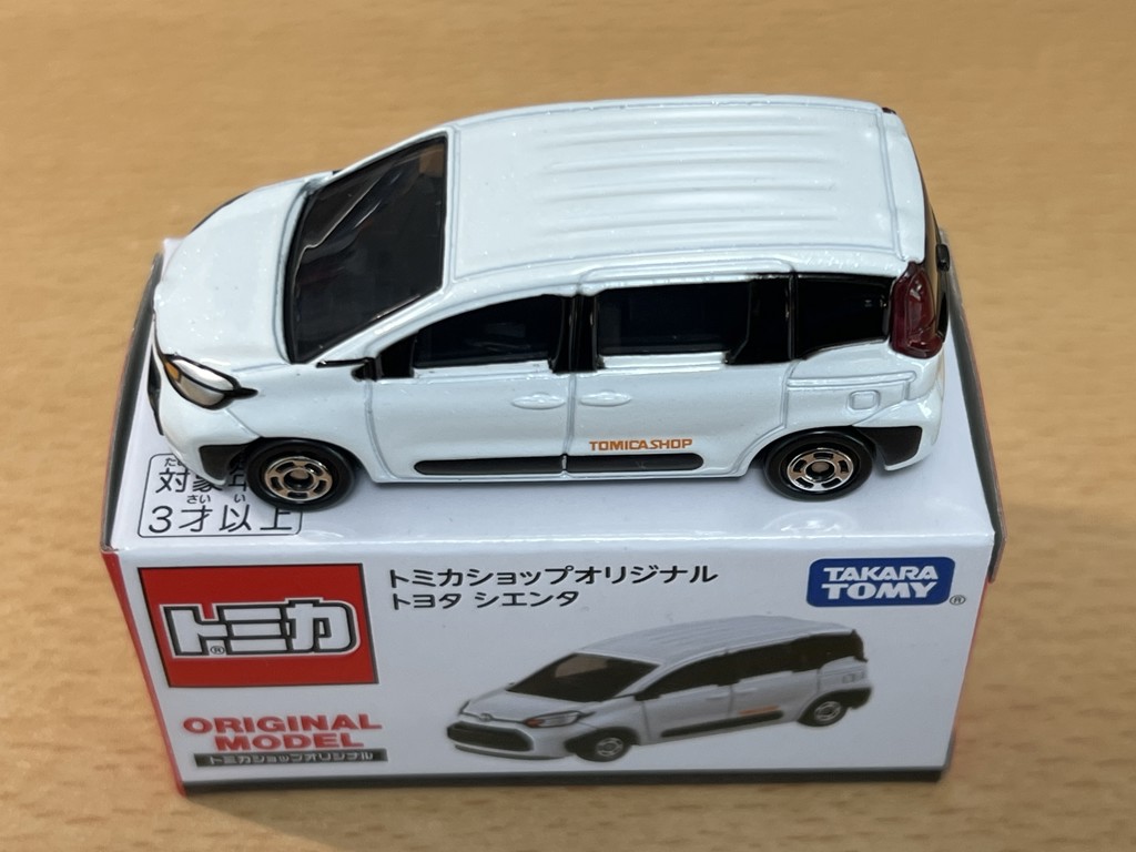 トミカショップオリジナル トヨタ シエンタ｜トミカショップオリジナル