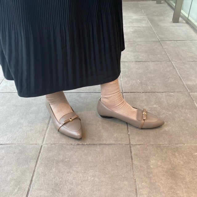 晴雨兼用】【吸汗・速乾性素材】【急な雨にも安心】リボンローファー