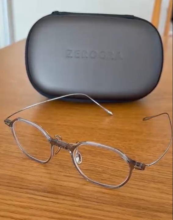 ZEROGRA ZEG-C02(46 ｸﾞﾚｰ): メガネフレーム｜眼鏡市場【公式】(メガネ