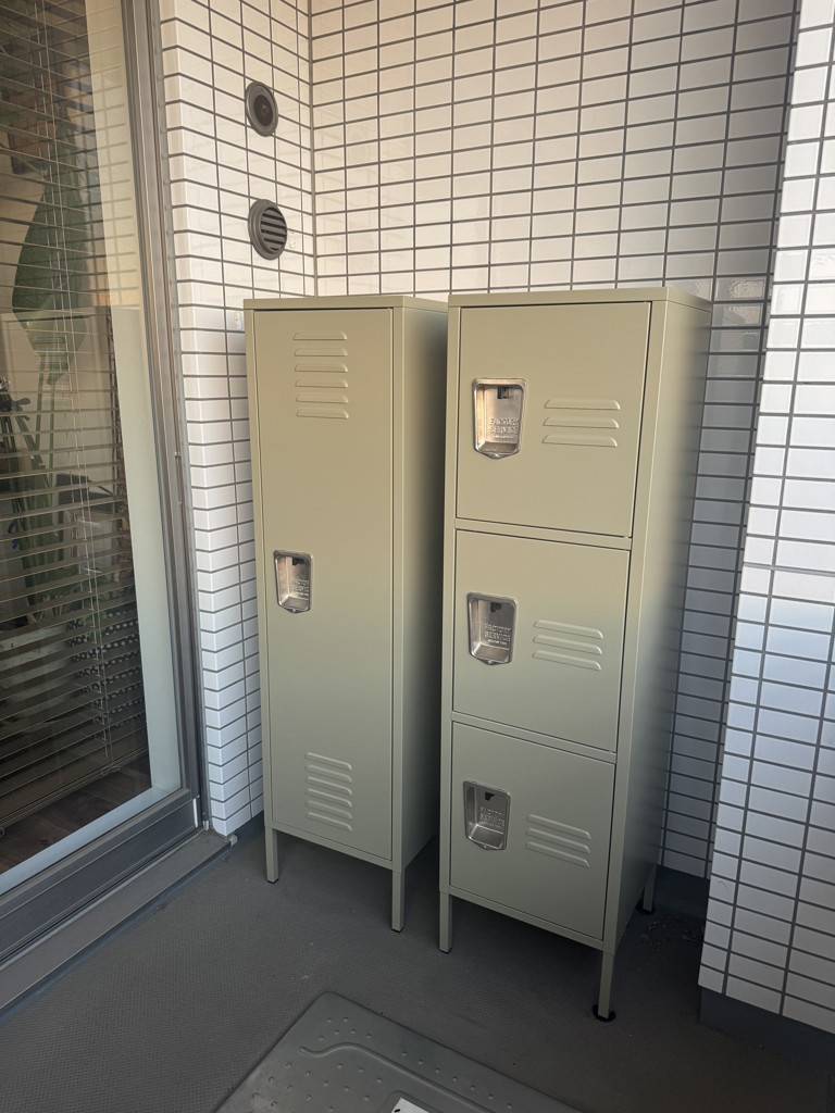 DULTON ONLINE SHOP | STEEL LOCKER 3 DOOR MOSS GRAY(3 DOOR MOSS